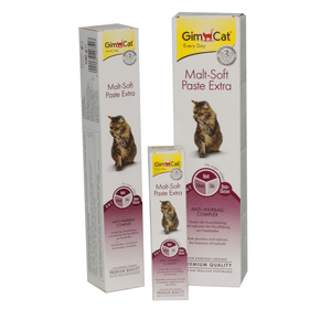 GimCat (Джим Кэт) Malt-Soft Paste Extra Паста для выведения шерсти и улучшения моторики желудка у кошек, 20 г.