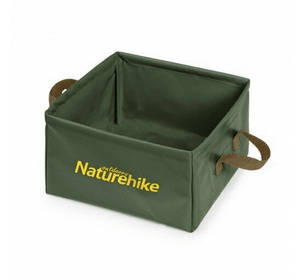 Складаний контейнер для води з ПВХ Naturehike Square bucket 13л army green NH19SJ007
