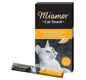 Паста Miamor Cat Snack Multi Vitamin Cream для зміцнення імунітету у кішок (90г)