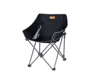 Крісло складане Naturehike NH20JJ022 600D Oxford Cotton / сталь, чорний