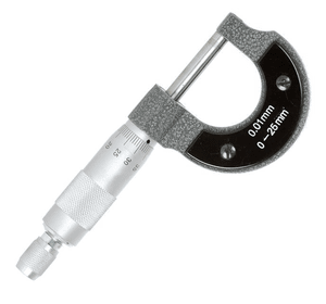 Мікрометр 0-25 мм INTERTOOL MT-3041