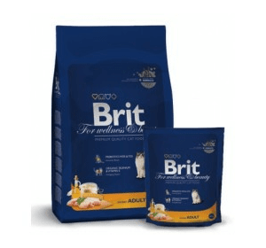 Brit Premium Adult Chicken для взрослых кошек с курицей  Вес :   300 г  800 г  1,5 кг  8 кг