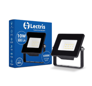 Світлодіодний прожектор Lectris 10W 900Лм 6500K 185-265V IP65 1-LC-3001