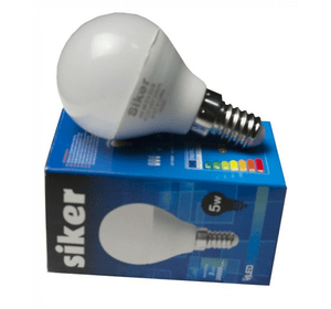 Лампочка світлодіодна Siker 5Вт E14 5штук