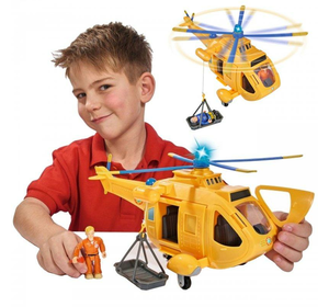 Вертоліт Wallaby II з фігуркою Пожежний Сем Simba 9251002