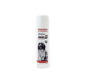 Шампунь противопаразитарный AnimAll VetLine для кошек и собак (пропоксур), 250 мл