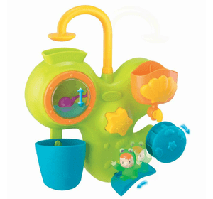 Іграшка для ванни Cotoons 'Водні розваги', з басейном, акваріумом та жабкою, 12міс.+