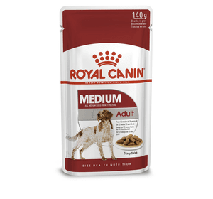 Влажный корм для собак Royal Canin Medium Adult кусочки в соусе, 0,140
