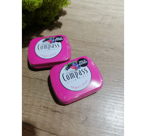 Цукерки Compass Fresh Mints лісові ягоди без цукру 14г