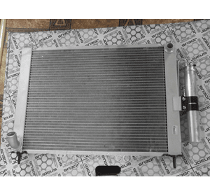 Радиатор охлаждения (водяной+кондиционера) Kangoo 97-г.в.