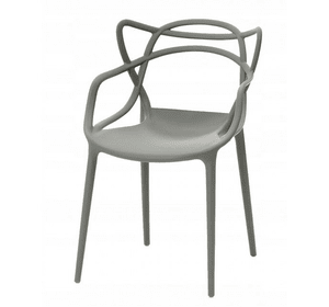 Крісло стілець для кухні вітальні барів Bonro B-486 сіре (4 шт)