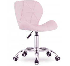 Крісло на колесах Bonro BN-531 велюр рожеве