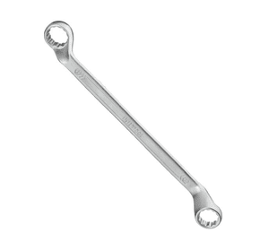 Ключ накидний 20-22 мм CrV, покриття сатин-хром PROF DIN3113 INTERTOOL XT-1220