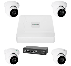 Комплект відеоспостереження на 4 камери GV-IP-K-W74/04 5MP