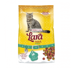 Lara ИНДУР (Indoor) сухой корм с выведением шерсти для домашних котов