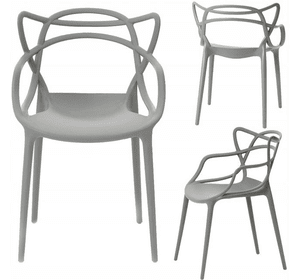 Крісло стілець для кухні вітальні барів Bonro B-486 сіре