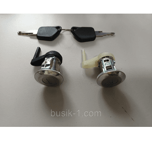 Серцевини замка 2шт з ключами 2 шт Peugeot 206 98-09