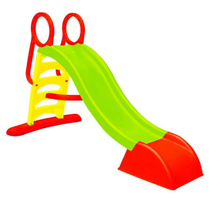 Гірка спуск дитяча пластикова Mochtoys 180 см, зелена