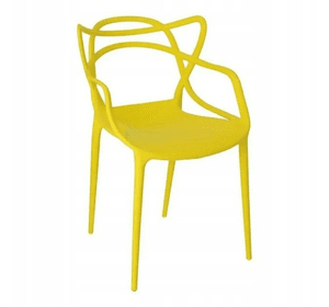 Крісло стілець для кухні вітальні барів Bonro B-486 жовте
