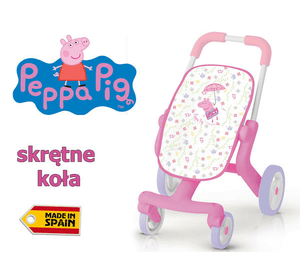 Коляска для ляльок Свинка Пеппа Poussette Pop Smoby 251206