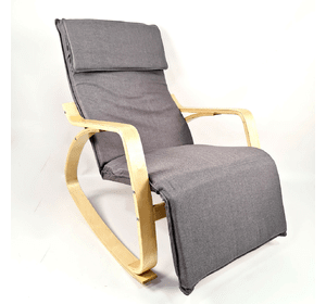 Крісло гойдалка Avko ARC001 Natural Gray
