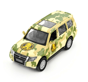 Автомодель серії "Шеврони Героїв" - MITSUBISHI PAJERO 4WD TURBO - "47 ОМБр"