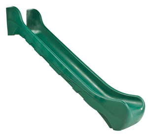 Гірка для громадського дитячого майданчика Bronco 285 см. HDPE пластик Зелений