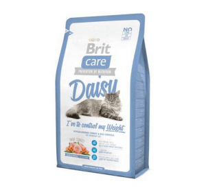 Brit Care Daisy Weight Control при избыточном весе гипоаллергенный с индейкой и рисом Вес :   400 г  2 кг  7 кг