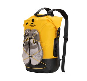 Рюкзак водонепроникний Naturehike NH21FSB04, 20л, жовтий