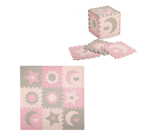 Килимок-пазл MoMi NEBE pink (90 x 90 cm)