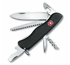 Нож Victorinox Forester 0.8363.3, чёрный нейлон 
