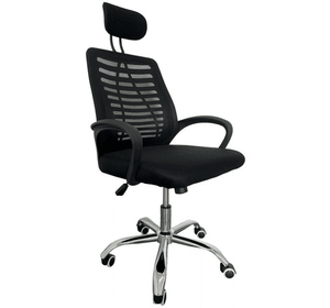 Крісло офісне Bonro B-6200 сіре