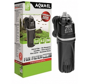 Внутренний фильтр AQUAEL FAN MINI PLUS, 260 л/ч, для аквариумов объемом до 60 л