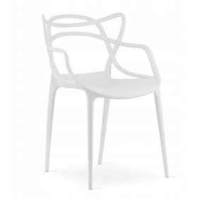 Крісло стілець для кухні вітальні барів Bonro B-486 біле (4 шт)