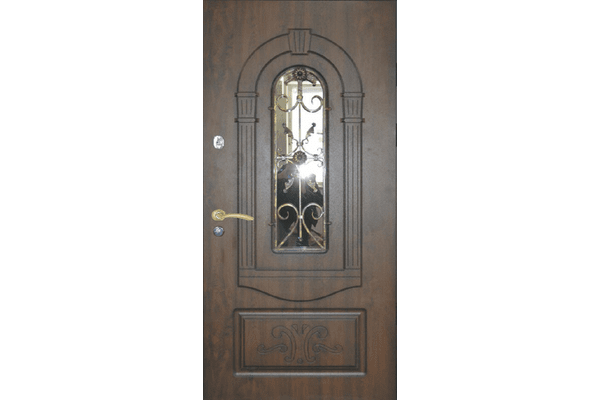 Вхідні металеві двері (зразок 77) - NaVolyni.com