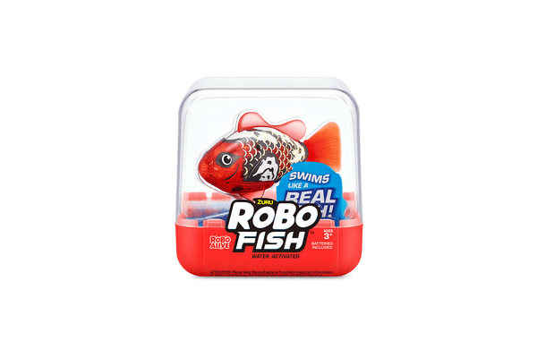 Інтерактивна іграшка ROBO ALIVE S3 — РОБОРИБКА (червона) - NaVolyni.com