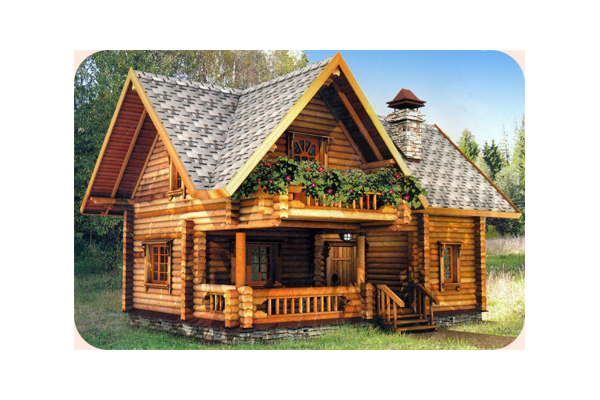 Дерев'яні будинки проекти - NaVolyni.com