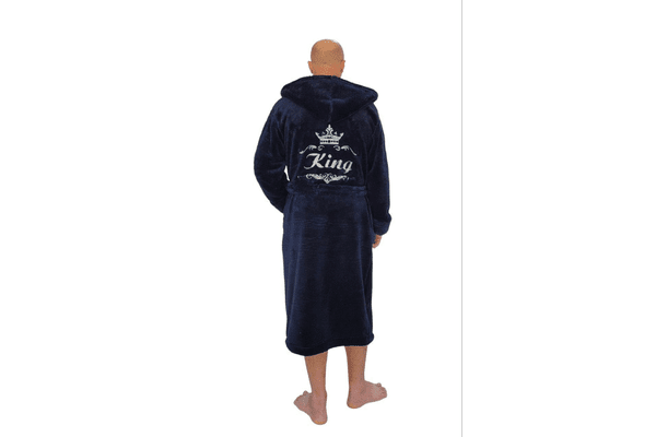 Чоловічий халат махровий із вишивкою 50 - NaVolyni.com