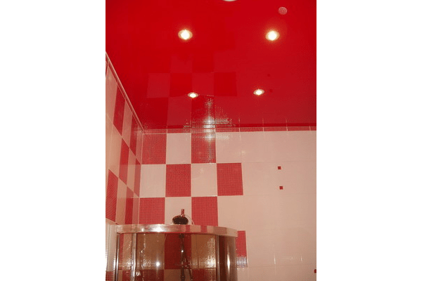 Натяжні стелі у ванній кімнаті - NaVolyni.com