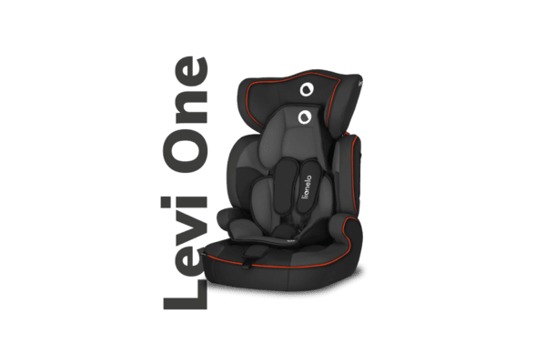 Автокрісло Lionelo Levi One (9-36 кг) (колір — sporty black) - NaVolyni.com