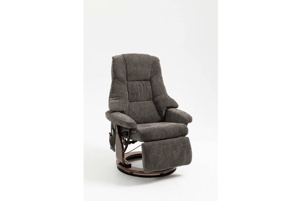Крісло для відпочинку Avko Style ARMH 003 Dark Grey з масажем та підігрівом - NaVolyni.com