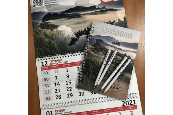 Друк календарів під замовлення - NaVolyni.com