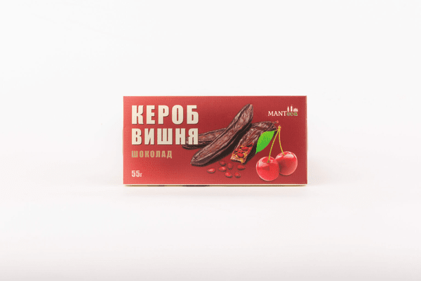 Шоколад з кероба з в’яленою вишнею - NaVolyni.com