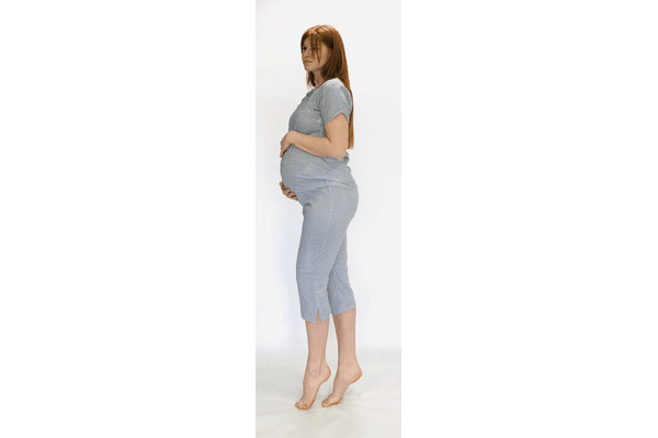 Піжама трикотажна футболка і бриджі для вагітних і годуючих 46 - NaVolyni.com