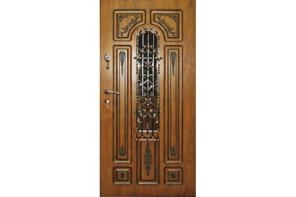 Вхідні металеві двері (зразок 58) - NaVolyni.com