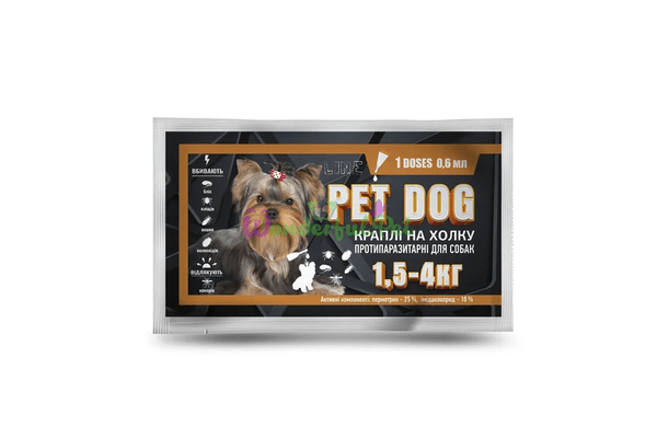 Краплі Pet Dog для собак 1.5-4кг Круг - NaVolyni.com