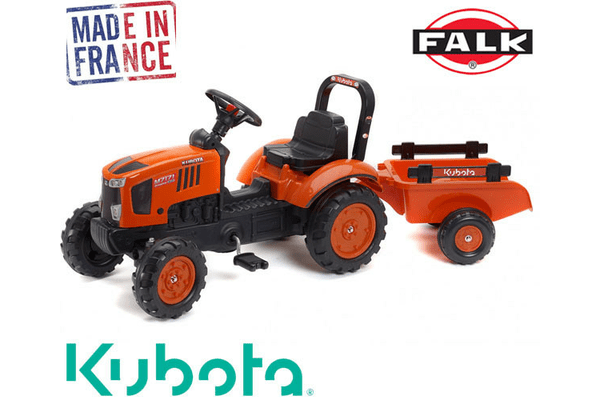 Дитячий трактор на педалях Falk 2065AB KUBOTA M7171 - NaVolyni.com