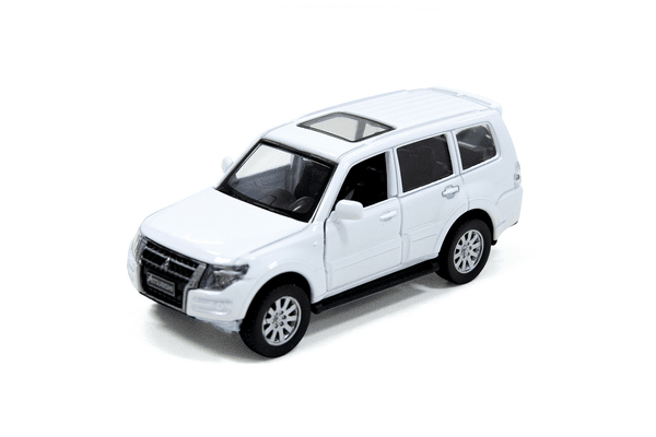 Автомодель - MITSUBISHI PAJERO 4WD TURBO (белый) - NaVolyni.com