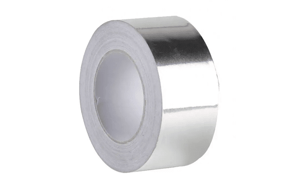 Алюмінієвий скотч сірий  75 мм × 50 м - NaVolyni.com