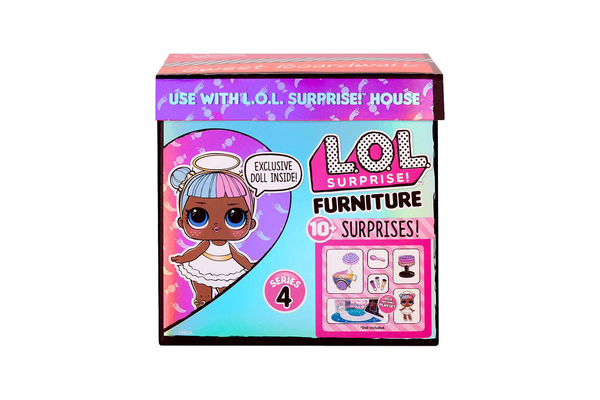 Ігровий набір з лялькою L.O.L. SURPRISE! серії "Furniture" - ЛЕДІ-ЦУКОР З ВІЗОЧКОМ СОЛОДОЩІВ - NaVolyni.com
